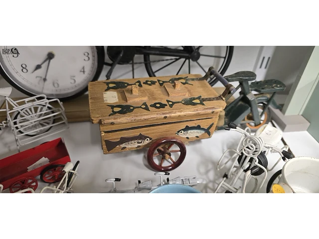 Lot 37 - lotje diverse metalen fietsen ong 12 stuks - afbeelding 3 van  5