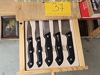 Lot 37 - messen dozen en blok 5 sets - afbeelding 5 van  10
