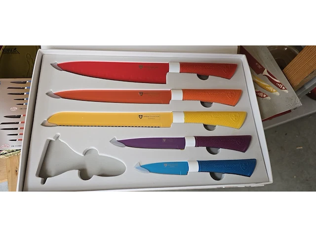 Lot 37 - messen dozen en blok 5 sets - afbeelding 7 van  10