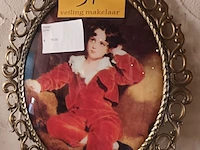 Lot 37 - prent in sierlijke lijst. 2 stuks - afbeelding 2 van  4