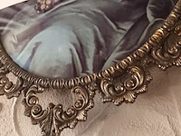 Lot 37 - prent in sierlijke lijst. 2 stuks - afbeelding 4 van  4