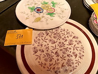 Lot 371 - taartschotels, 2 stuks - afbeelding 1 van  3