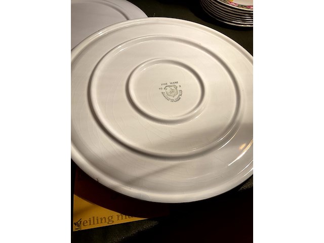 Lot 371 - taartschotels, 2 stuks - afbeelding 3 van  3