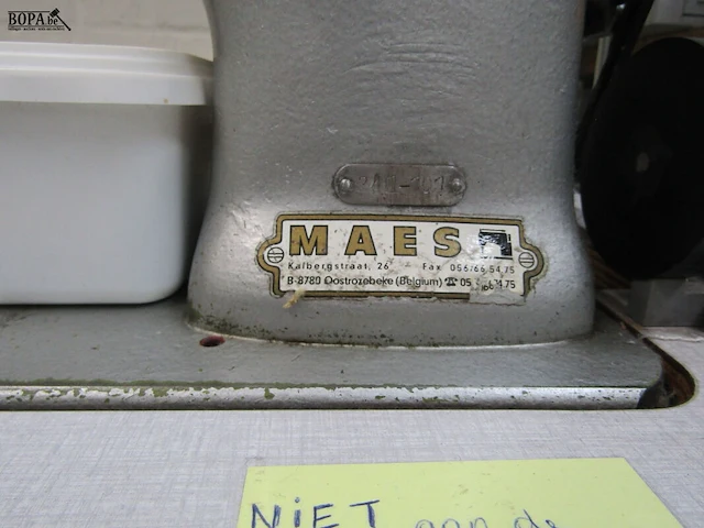 Lot 375 - naaimachine durkopp - afbeelding 3 van  6
