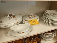 Lot 375 - vintage servies limoges. 15 stuks - afbeelding 1 van  4
