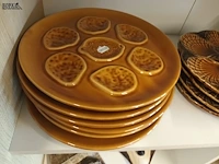 Lot 376 - borden en oesterborden. 28 stuks - afbeelding 2 van  5