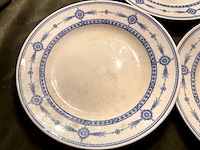 Lot 377 - grote wandborden gemerkt, 3 stuks - afbeelding 2 van  7