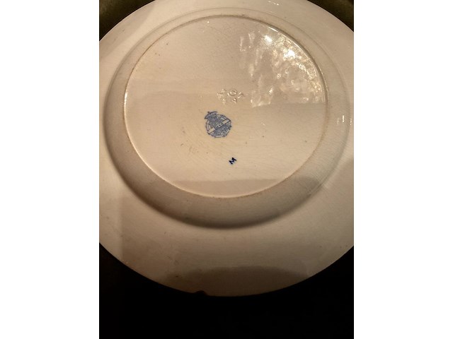 Lot 377 - grote wandborden gemerkt, 3 stuks - afbeelding 5 van  7