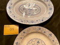 Lot 379 - saxonia borden, 2 stuks - afbeelding 2 van  4