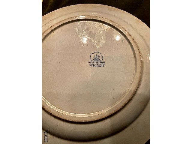 Lot 379 - saxonia borden, 2 stuks - afbeelding 3 van  4
