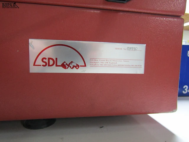 Lot 379 - slijtage tester voor stoffen - afbeelding 3 van  6