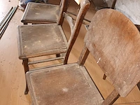 Lot 38 - diverse stoelen. 7 stuks - afbeelding 2 van  4