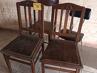 Lot 38 - diverse stoelen. 7 stuks - afbeelding 3 van  4