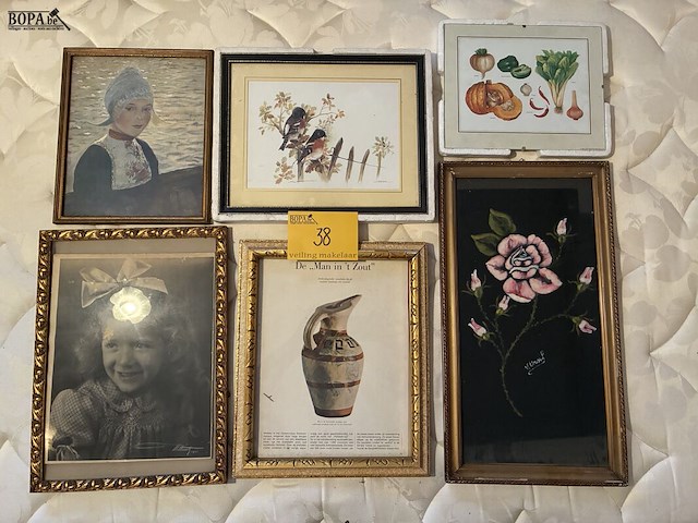 Lot 38 - kaders, 6 stuks - afbeelding 1 van  3