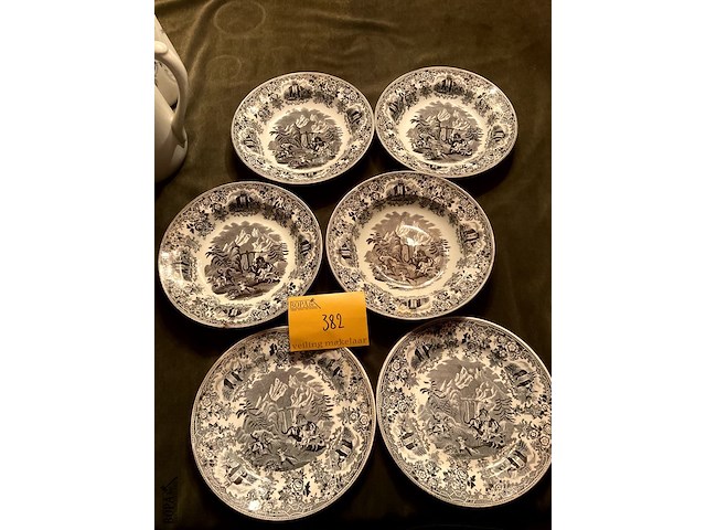 Lot 382 - hannibal borden, 6 stuks - afbeelding 1 van  5