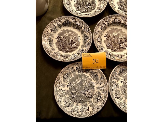 Lot 382 - hannibal borden, 6 stuks - afbeelding 2 van  5