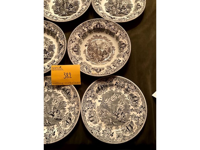 Lot 382 - hannibal borden, 6 stuks - afbeelding 3 van  5
