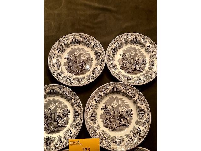 Lot 382 - hannibal borden, 6 stuks - afbeelding 4 van  5