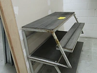 Lot 385 - opstap bankje. 2 stuks - afbeelding 3 van  3