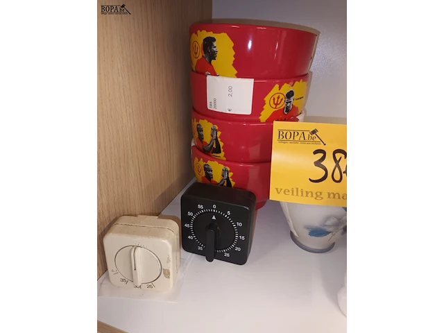 Lot 386 - decoratie en huisraad. 20 stuks - afbeelding 2 van  4