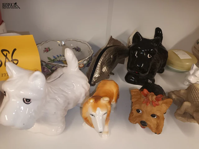 Lot 386 - decoratie en huisraad. 20 stuks - afbeelding 3 van  4