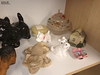 Lot 386 - decoratie en huisraad. 20 stuks - afbeelding 4 van  4