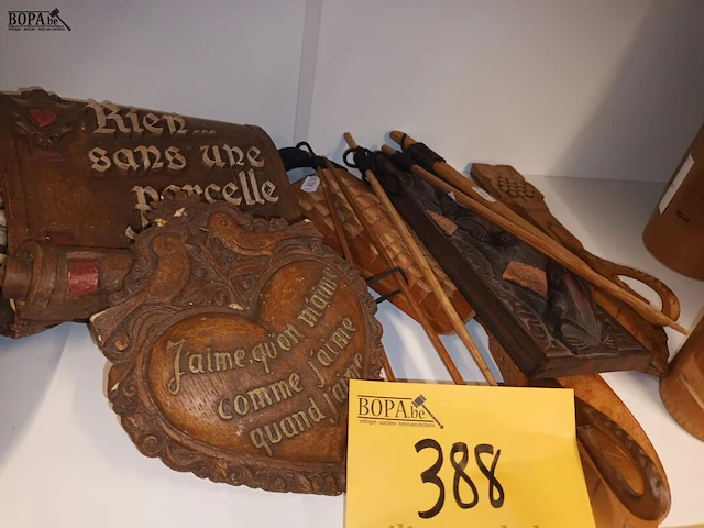 Lot 388 - decoratie. 16 stuks - afbeelding 3 van  4