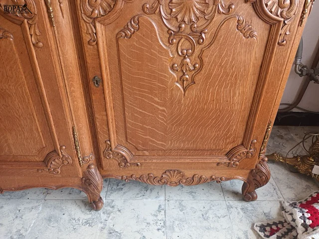 Lot 39 - antieke houten dressoir kast - afbeelding 4 van  4
