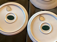 Lot 394 - hollandse bordjes delft, 4 stuks - afbeelding 4 van  5