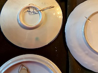 Lot 394 - hollandse bordjes delft, 4 stuks - afbeelding 5 van  5