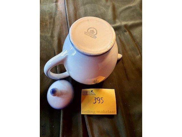 Lot 395 - koffie-theekan belgisch - afbeelding 3 van  3