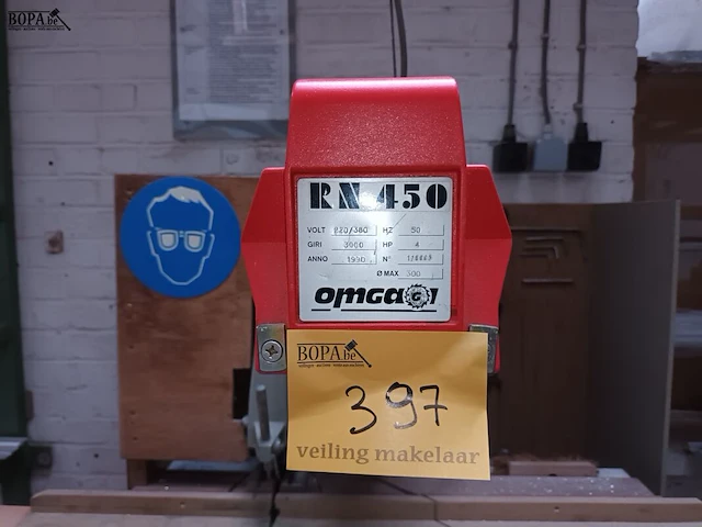 Lot 397 - radiaalzaag omga - afbeelding 2 van  5