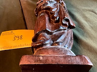 Lot 398 - houten mariabeeld - afbeelding 3 van  4