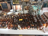 Lot 4 - apotheker flessen. ca. 175 stuks