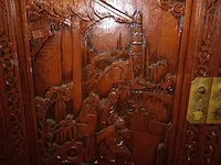 Lot 4 - chinese volhouten kast - afbeelding 3 van  6