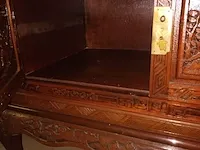 Lot 4 - chinese volhouten kast - afbeelding 5 van  6