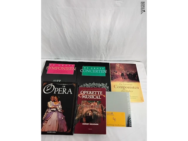 Lot 4 - koffietafelboeken opera, 6 stuks - afbeelding 2 van  2
