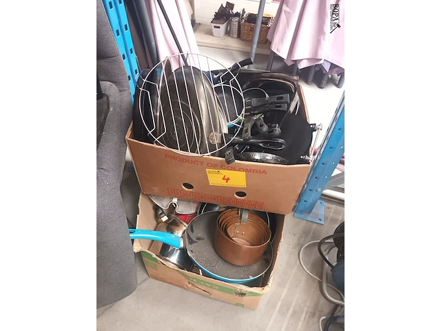 Lot 4 - kookpotten en pannen - afbeelding 1 van  3