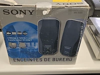 Lot 4 - pc luidsprekers sony nieuw in doos