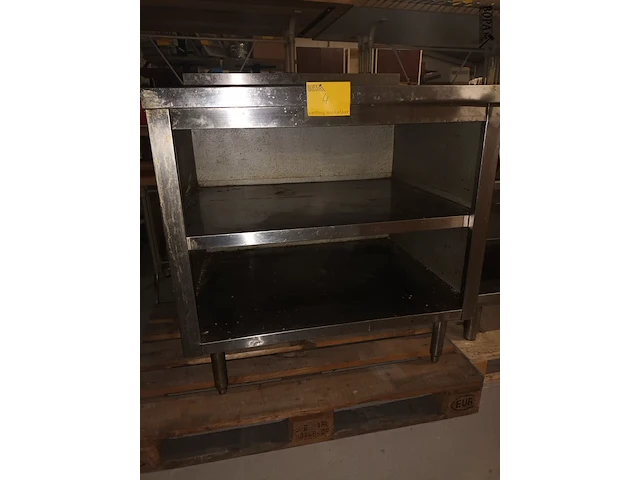 Lot 4 - rvs werktafel - afbeelding 3 van  4