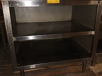 Lot 4 - rvs werktafel - afbeelding 3 van  4