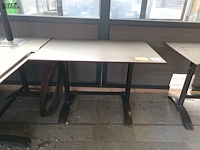 Lot 4 - terrastafel hilma rechthoekig. 6 stuks - afbeelding 1 van  3