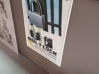 Lot 4 - wandreclame voor sloten. 11 stuks - afbeelding 5 van  6