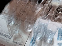 Lot 40 - amuse en druppel glaasjes 240 stuks - afbeelding 3 van  4