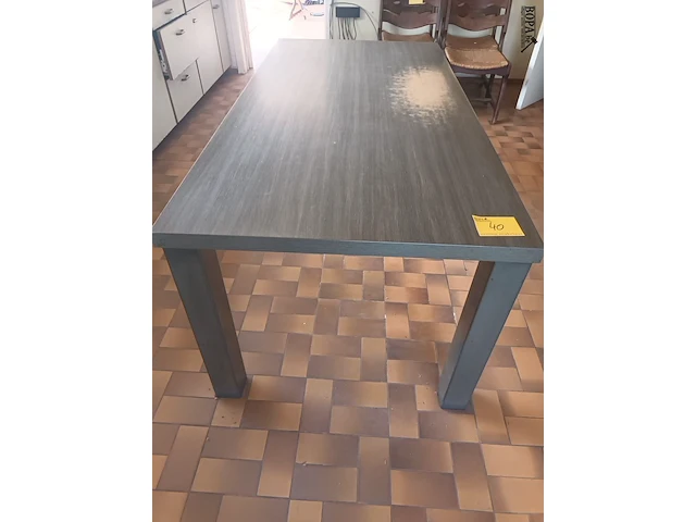 Lot 40 - eetkamertafel - afbeelding 1 van  3