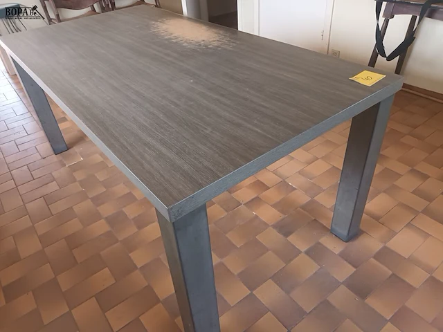Lot 40 - eetkamertafel - afbeelding 2 van  3