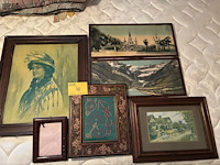 Lot 40 - lot van 6 kaders - afbeelding 1 van  8