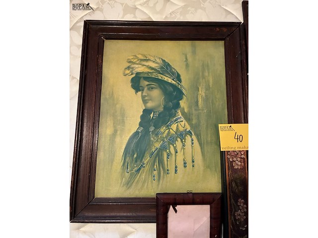 Lot 40 - lot van 6 kaders - afbeelding 4 van  8