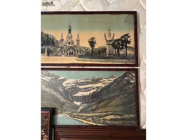 Lot 40 - lot van 6 kaders - afbeelding 8 van  8