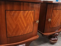 Lot 40 - nachtkastje. 2 stuks - afbeelding 2 van  8